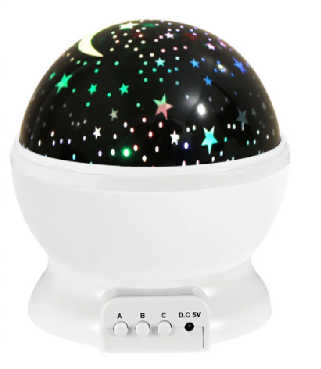 Night Lamp Projector Starry Sky Night Light Projector Baby Lamp Decor Rotating Starry Nursery Moon Galaxy Projector Table Light