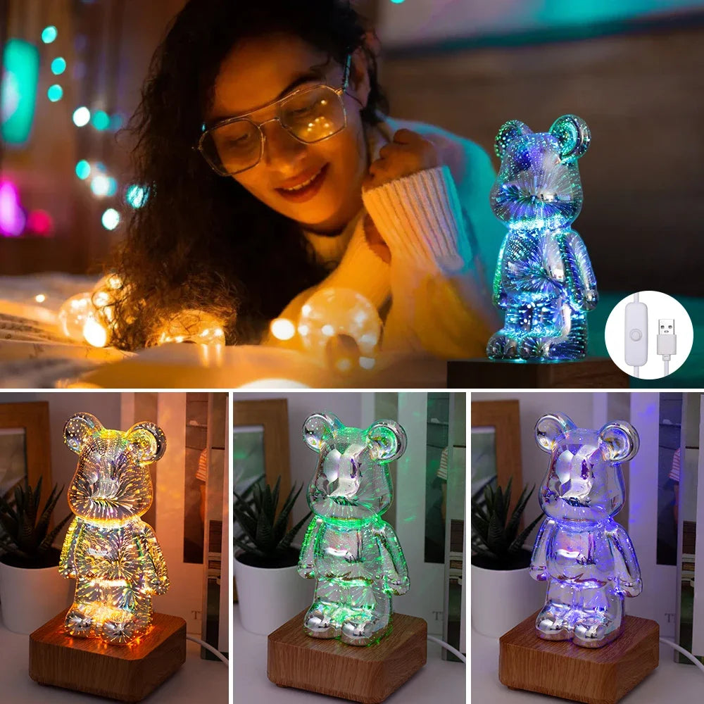Light up the night in your own style. This LED Teddy Bear is the perfect combination of coziness and WOW effect. 7 colors, 1 press - and the whole room is magical.