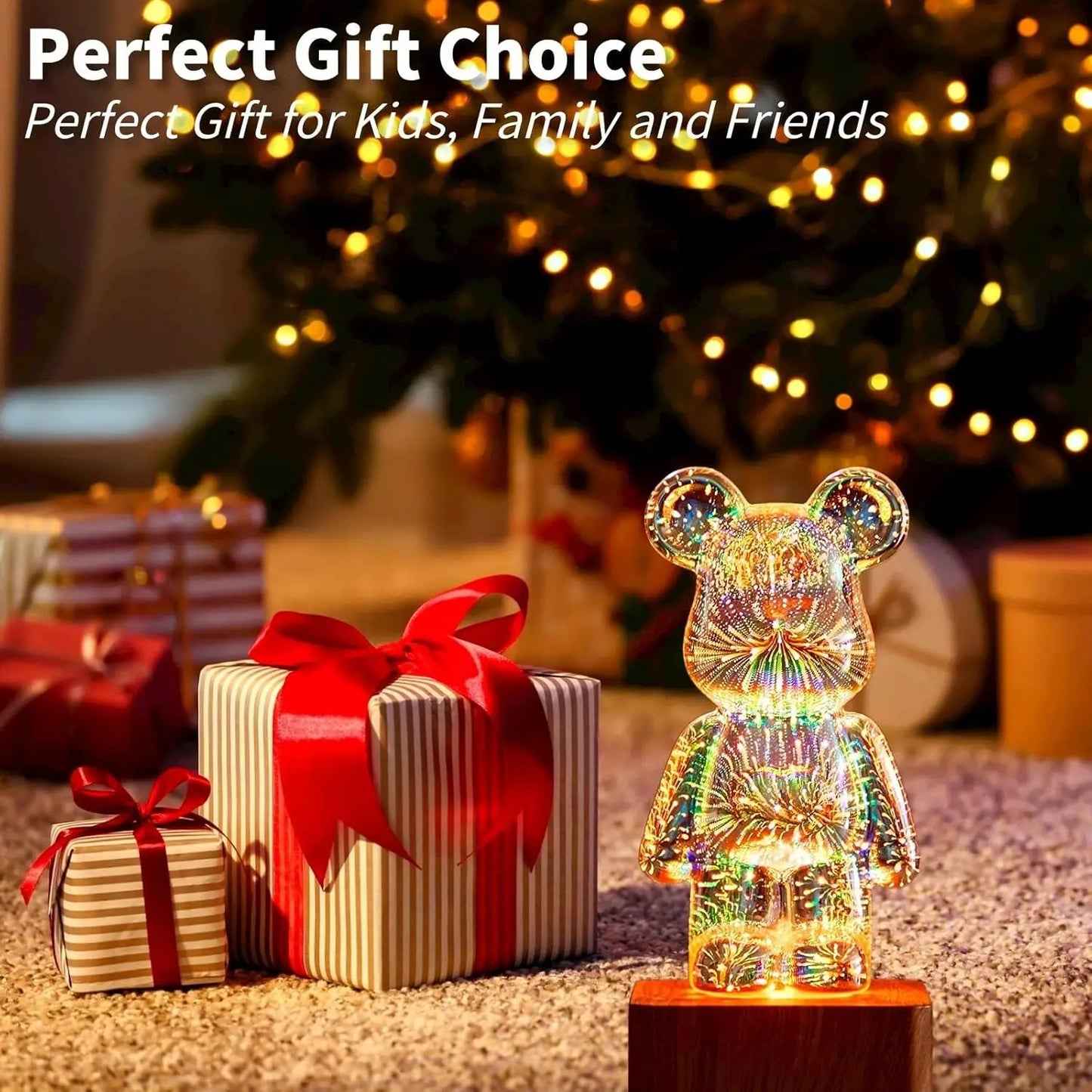 Light up the night in your own style. This LED Teddy Bear is the perfect combination of coziness and WOW effect. 7 colors, 1 press - and the whole room is magical.