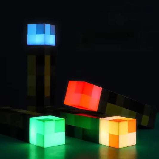 Brownstone 4 Color Flashlight Adjustable Lamp USB Rechargeable Night Light with Buckle 11inch Children Gift Bedroom Decor Light